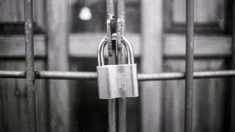 Padlocked Gate