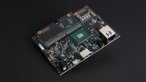 Antmicro LPDDR4 Test Board Render